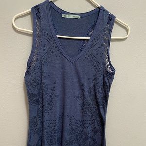 maurices blue tank top